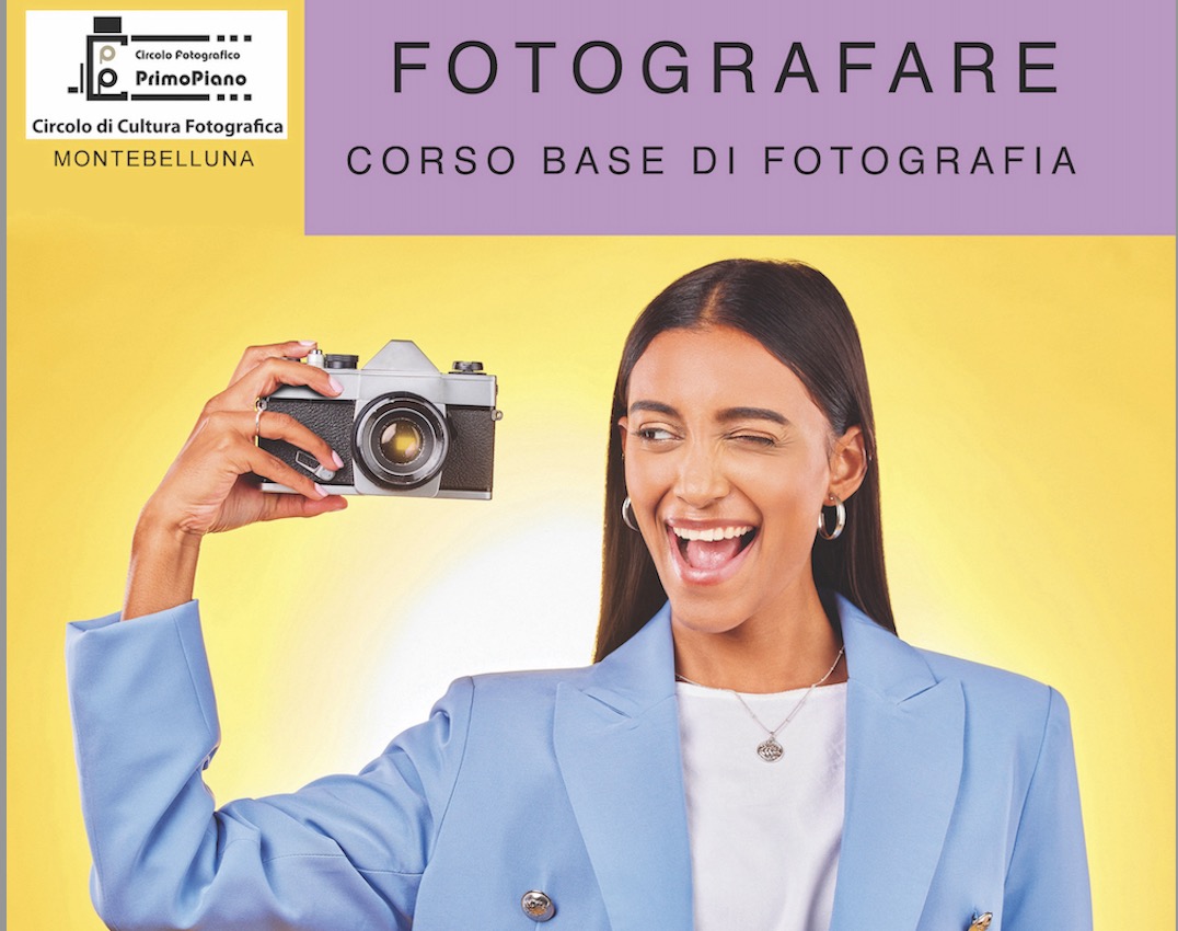 corso base fotografia a Montebelluna